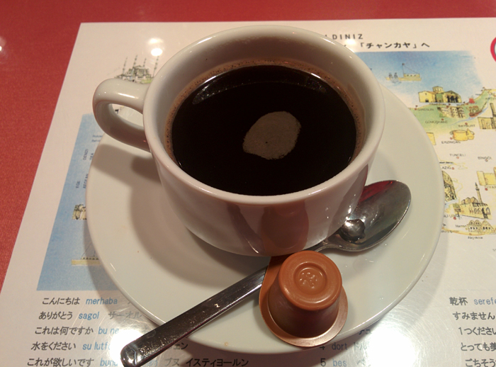 チャンカヤ　新宿 　コーヒー