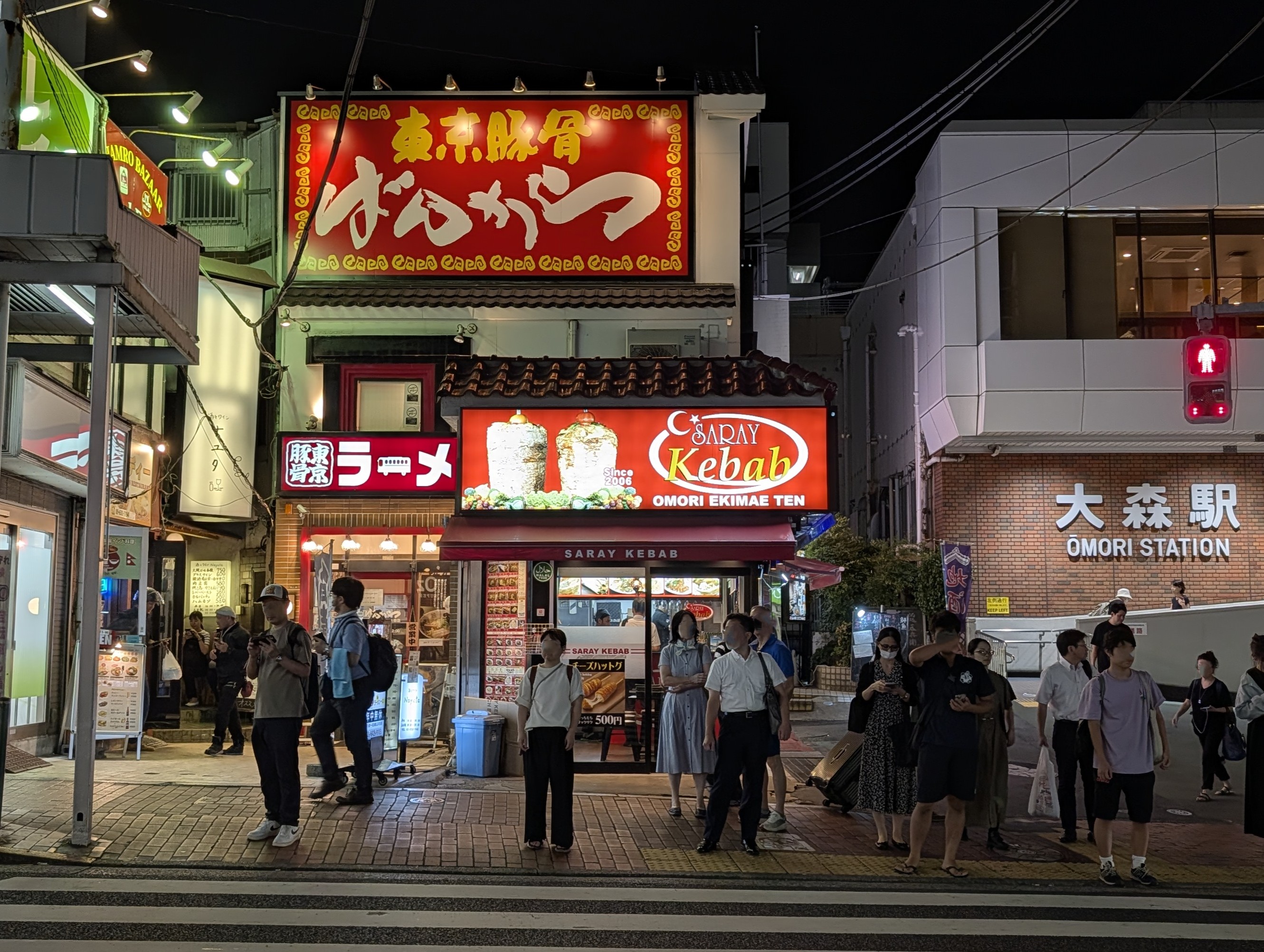 大森駅、サライケバブ、ケバブラップ (4)