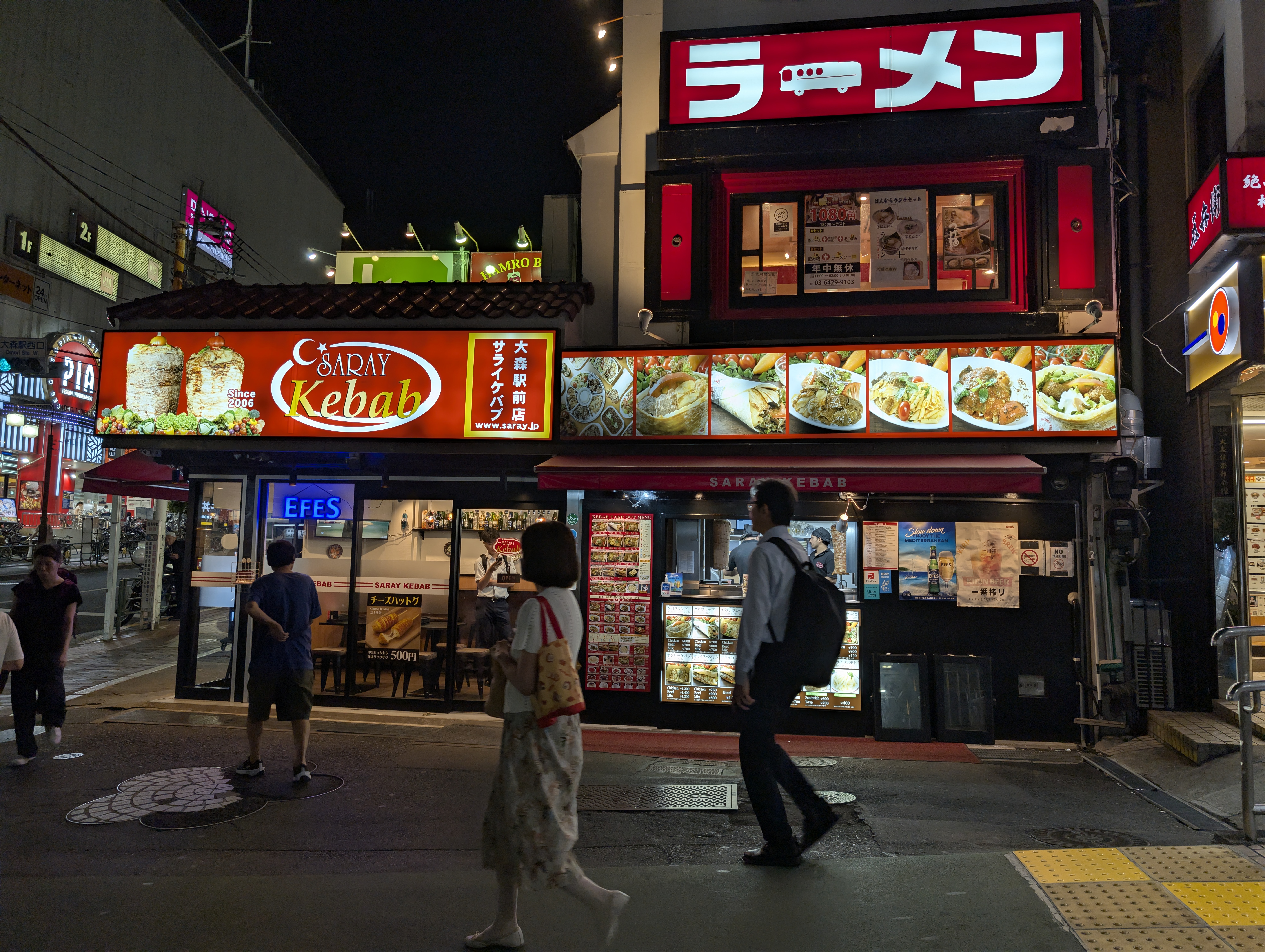 大森駅、サライケバブ、ケバブラップ (4)