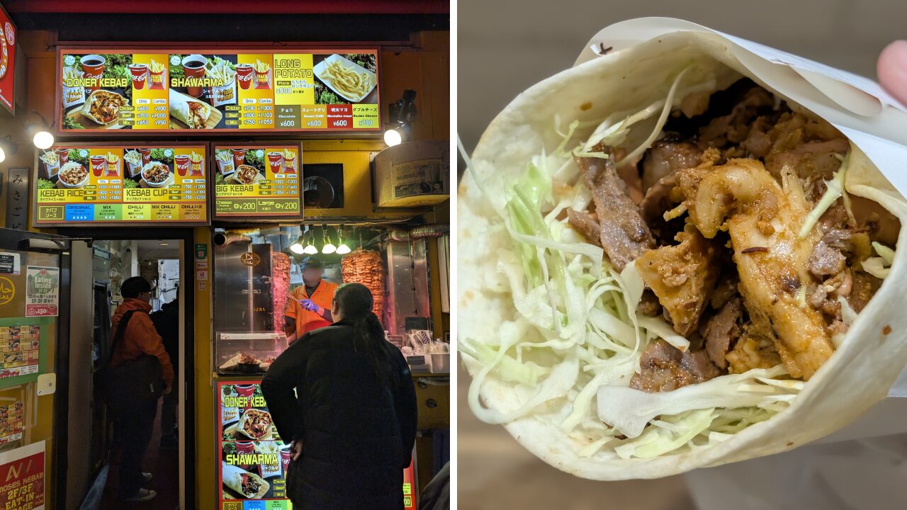 秋葉原、モーゼスさんのケバブ (1)
